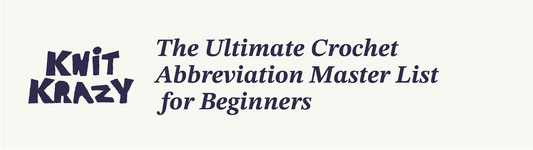 The Ultimate Crochet Abbreviation Master List for Beginners with US crochet terminology explained