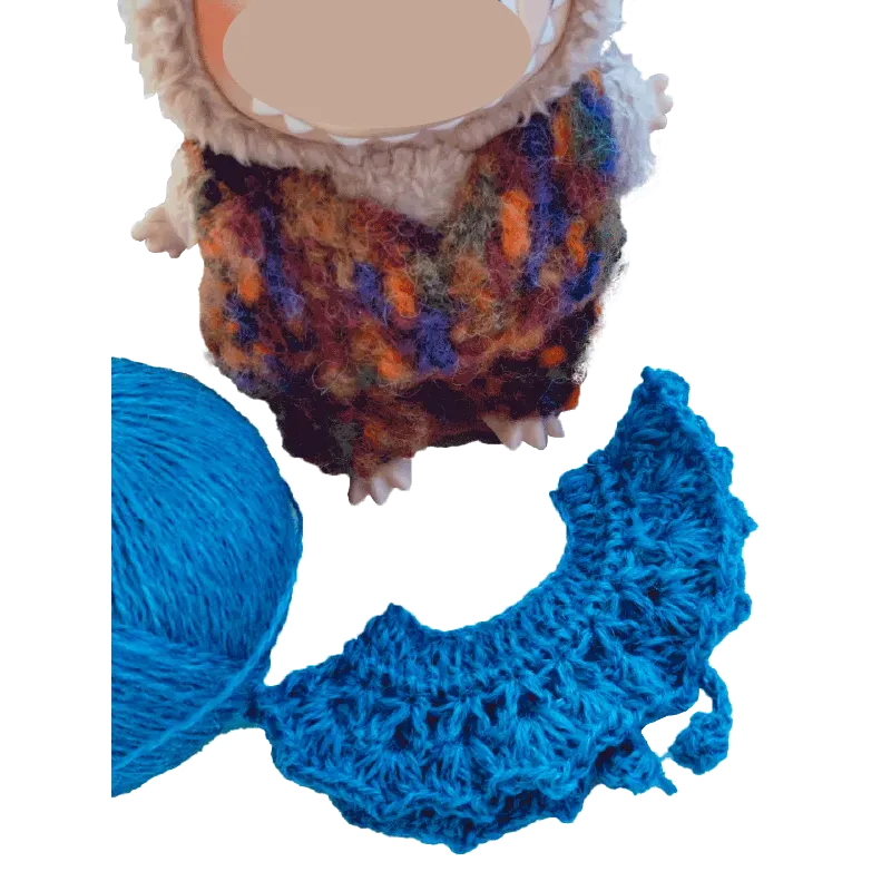 FREE｜ Crochet Collar and Hat Pattern for Plush Dolls