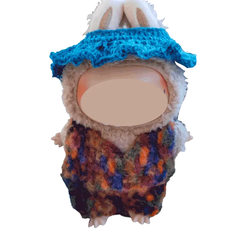 FREE｜ Crochet Collar and Hat Pattern for Plush Dolls