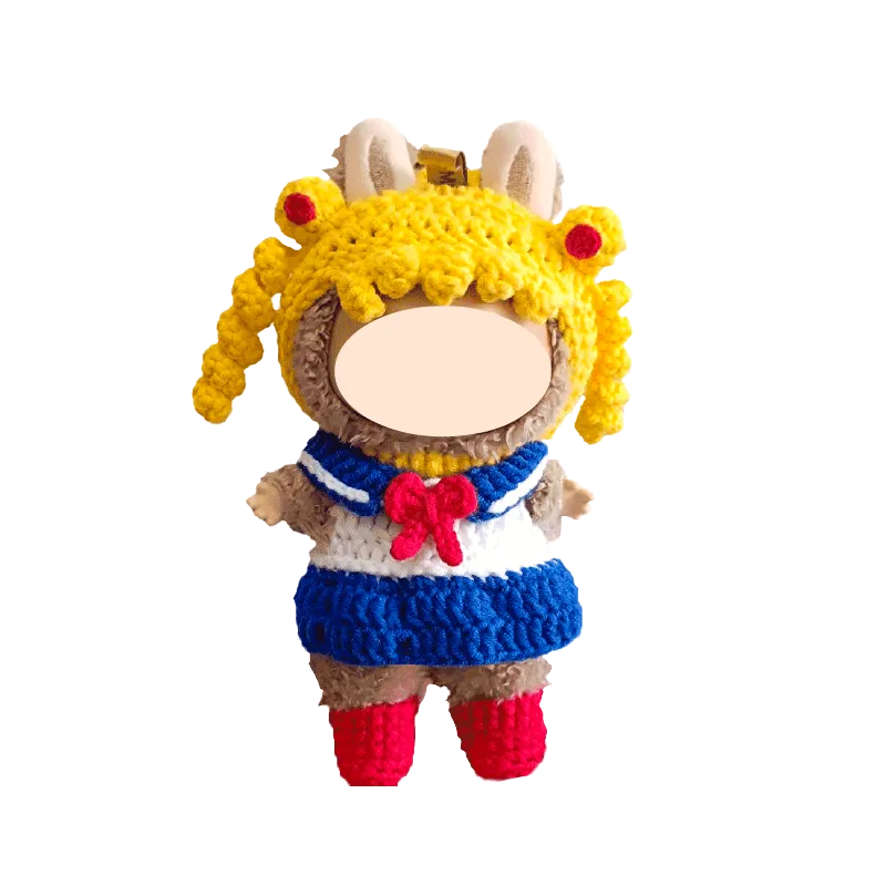 Crochet Sailor Outfit Pattern for Plush Dolls – Cute & Iconic