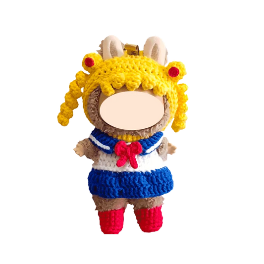 Crochet Sailor Outfit Pattern for Plush Dolls – Cute & Iconic