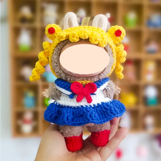 Crochet Sailor Outfit Pattern for Plush Dolls – Cute & Iconic