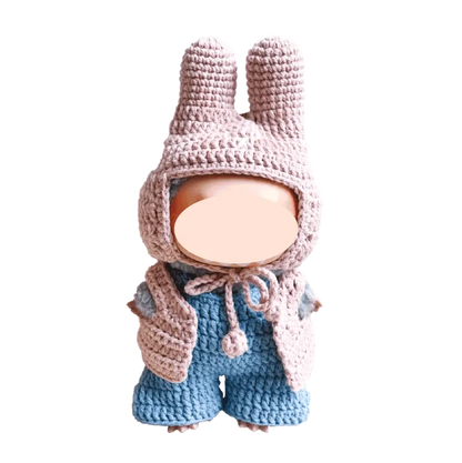 Charming Miffy Rabbit Vest & Wide-Leg Pants Crochet Pattern