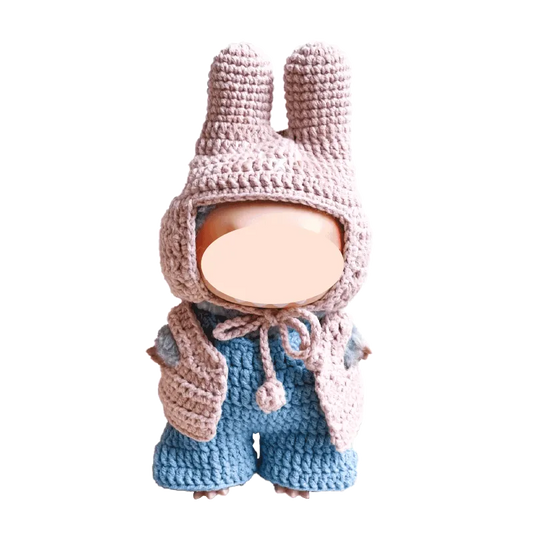 Charming Miffy Rabbit Vest & Wide-Leg Pants Crochet Pattern