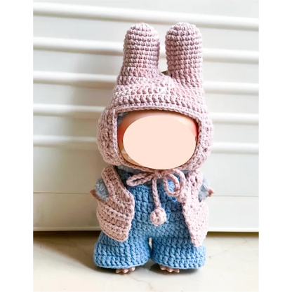 Charming Miffy Rabbit Vest & Wide-Leg Pants Crochet Pattern