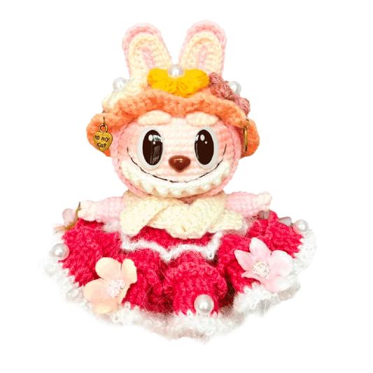 Charming Princess-Themed Crochet Doll Outfit Pattern – Fits Small Plush Dolls