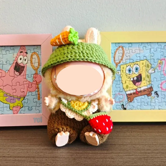 Strawberry Carrot Doll Outfit Crochet Pattern | Digital Download