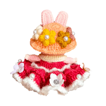 Charming Princess-Themed Crochet Doll Outfit Pattern – Fits Small Plush Dolls