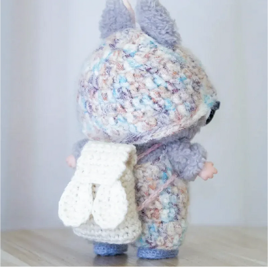 Free Crochet Bunny Ear Backpack Pattern for Dolls – Cute Mini DIY Accessory